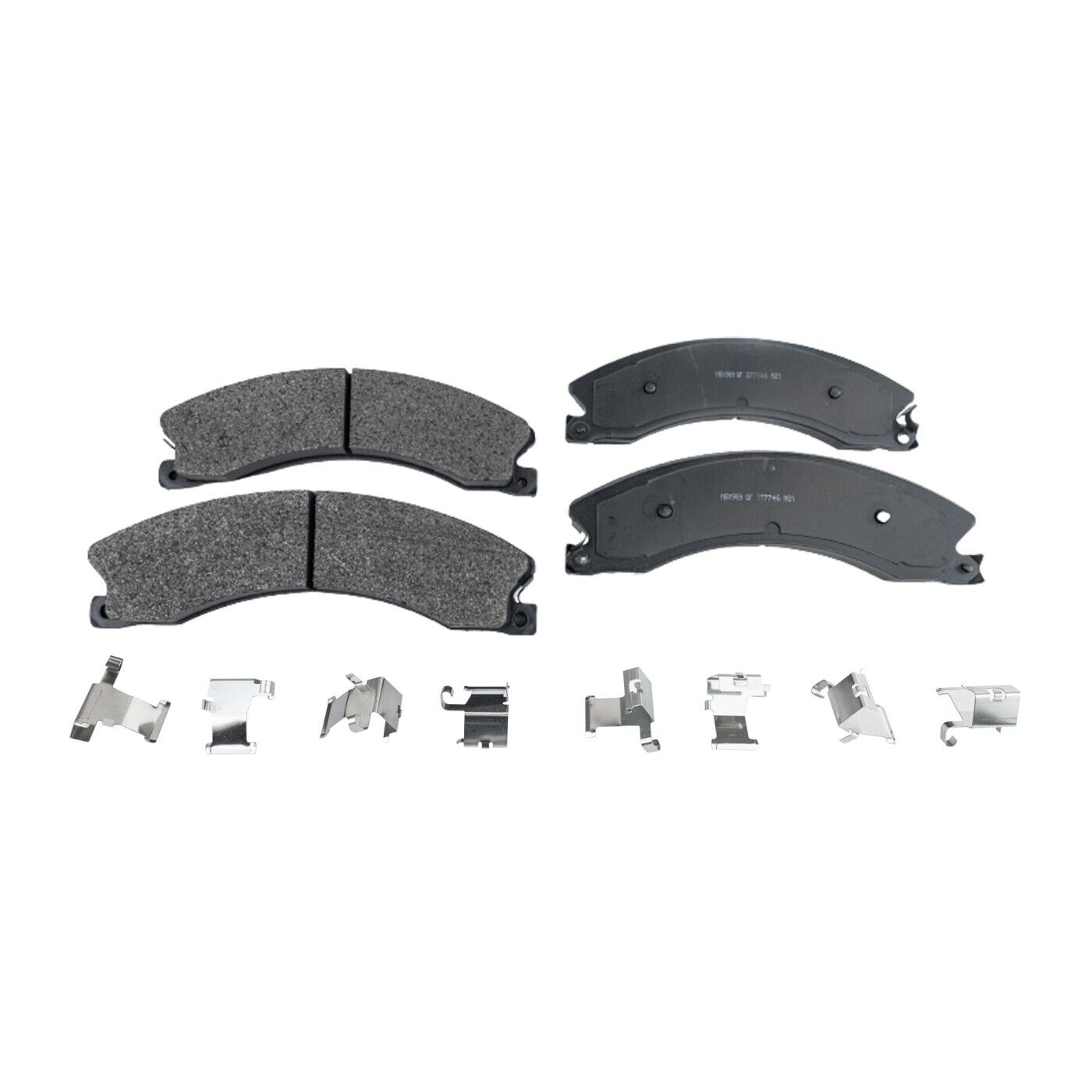 SureStop® Front and Rear Brake Pad Set, Semi-Metallic, Pro-Line